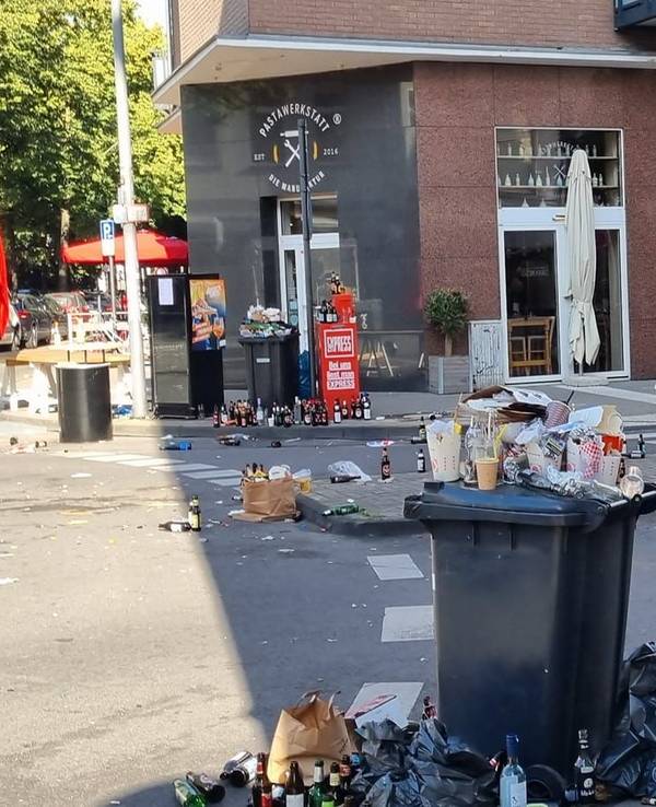 Die Bonner Straße während des Südstadt-Festes.