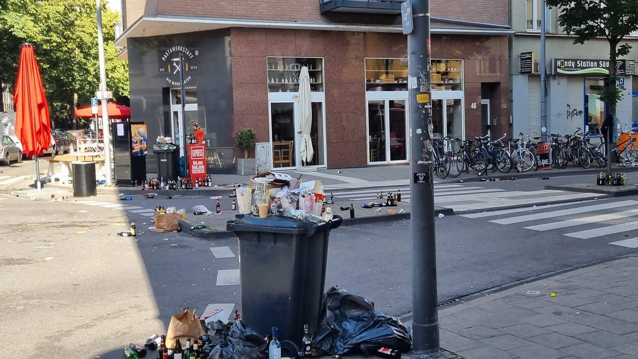 Die Bonner Straße während des Südstadt-Festes.