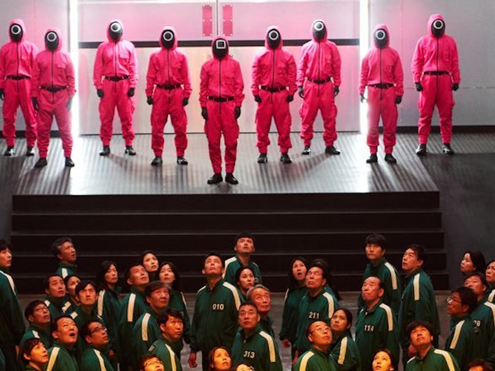 Szene aus der Serie „Squid Game“