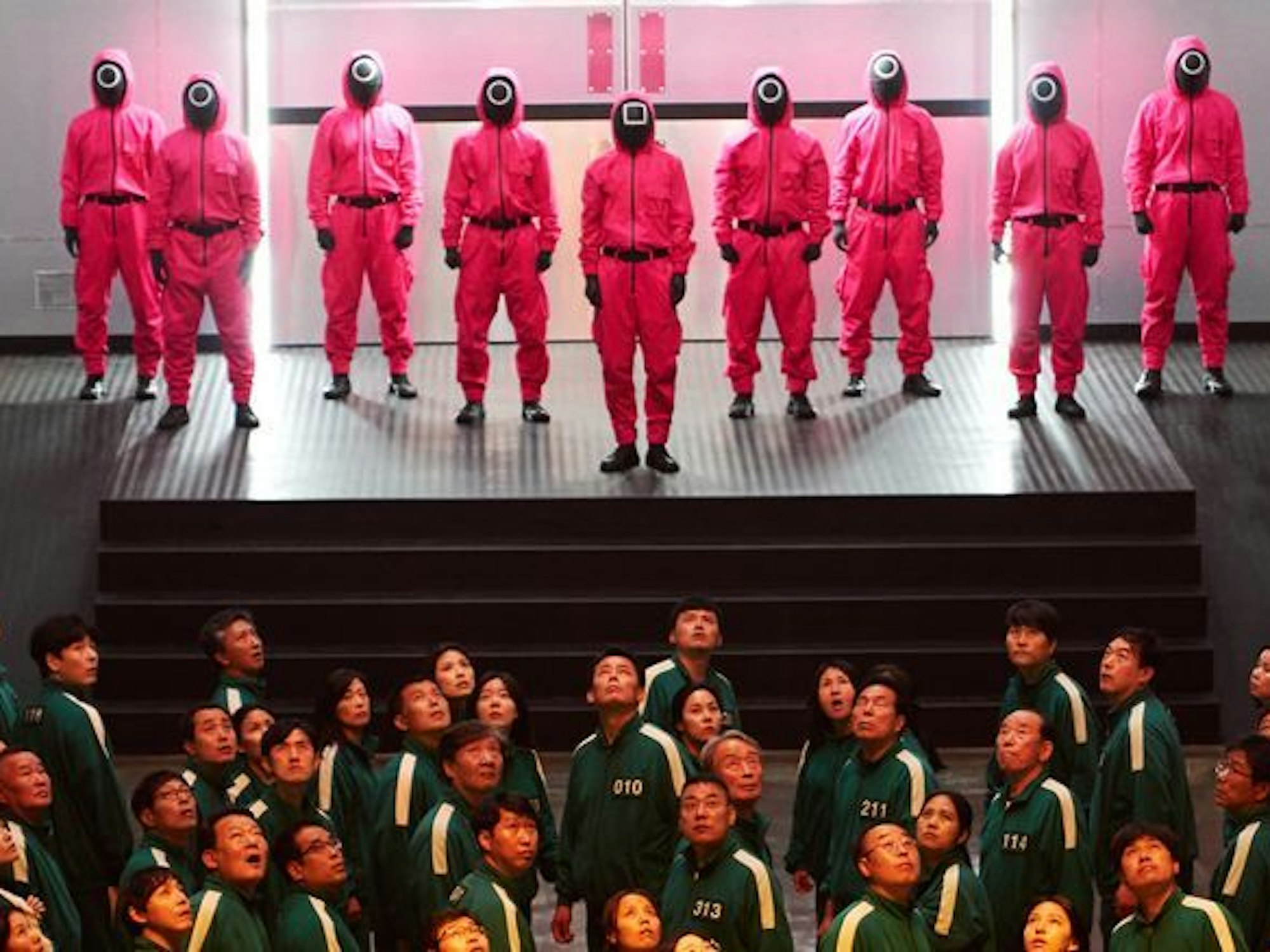 Szene aus der Serie „Squid Game“