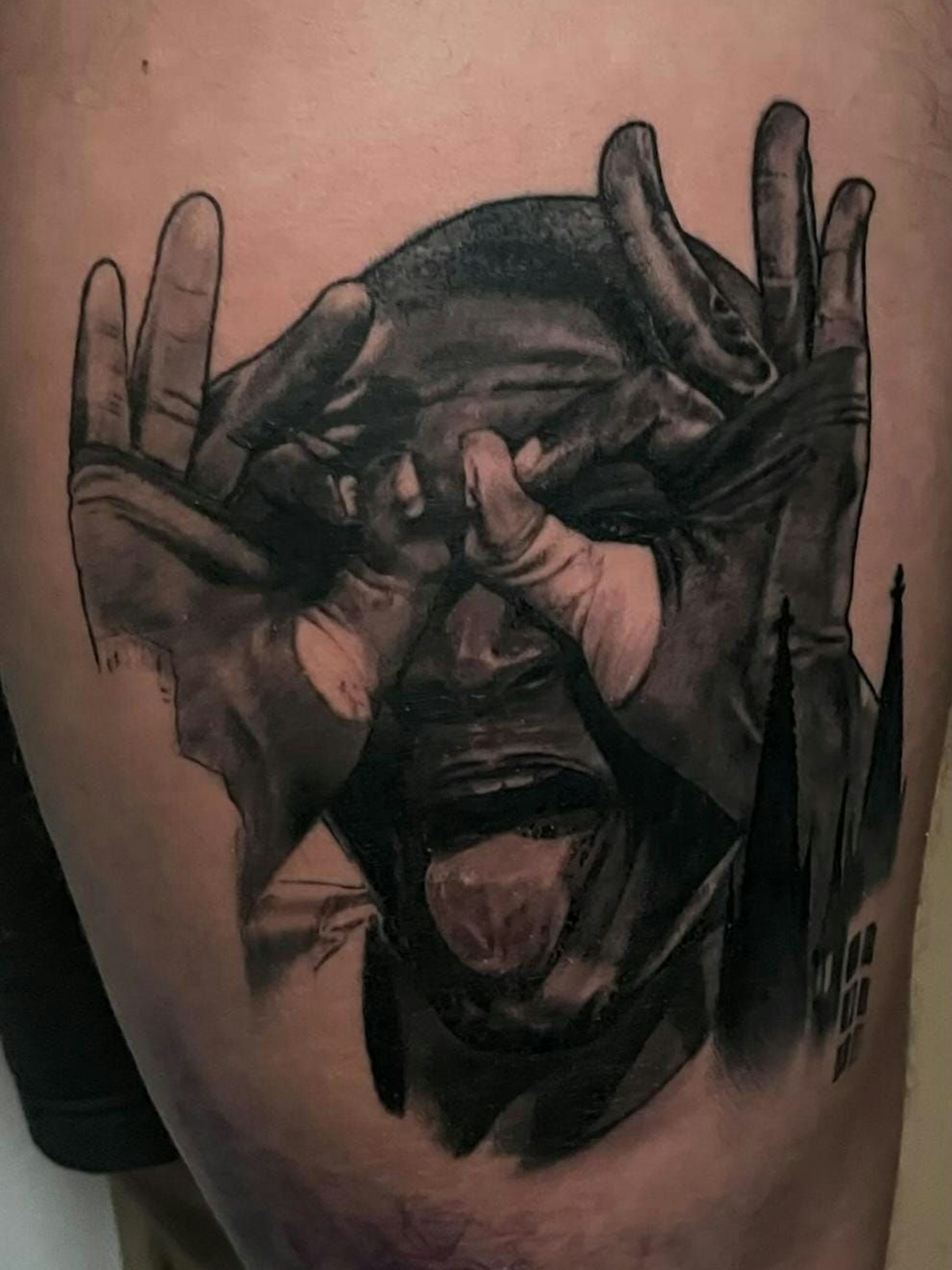 FC-Fan mit Tattoo von Anthony Modeste.