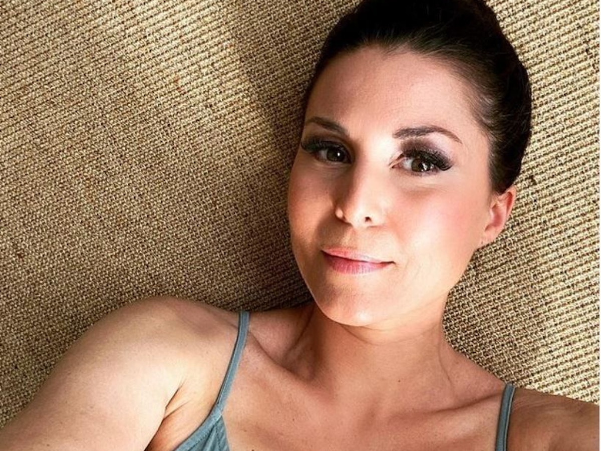 Selfie von Sat.1-„Frühstücksfernsehen“-Promi-Expertin Vanessa Blumhagen, das sie am 22. April 2021 auf ihrem Instagram-Kanal gepostet hat.