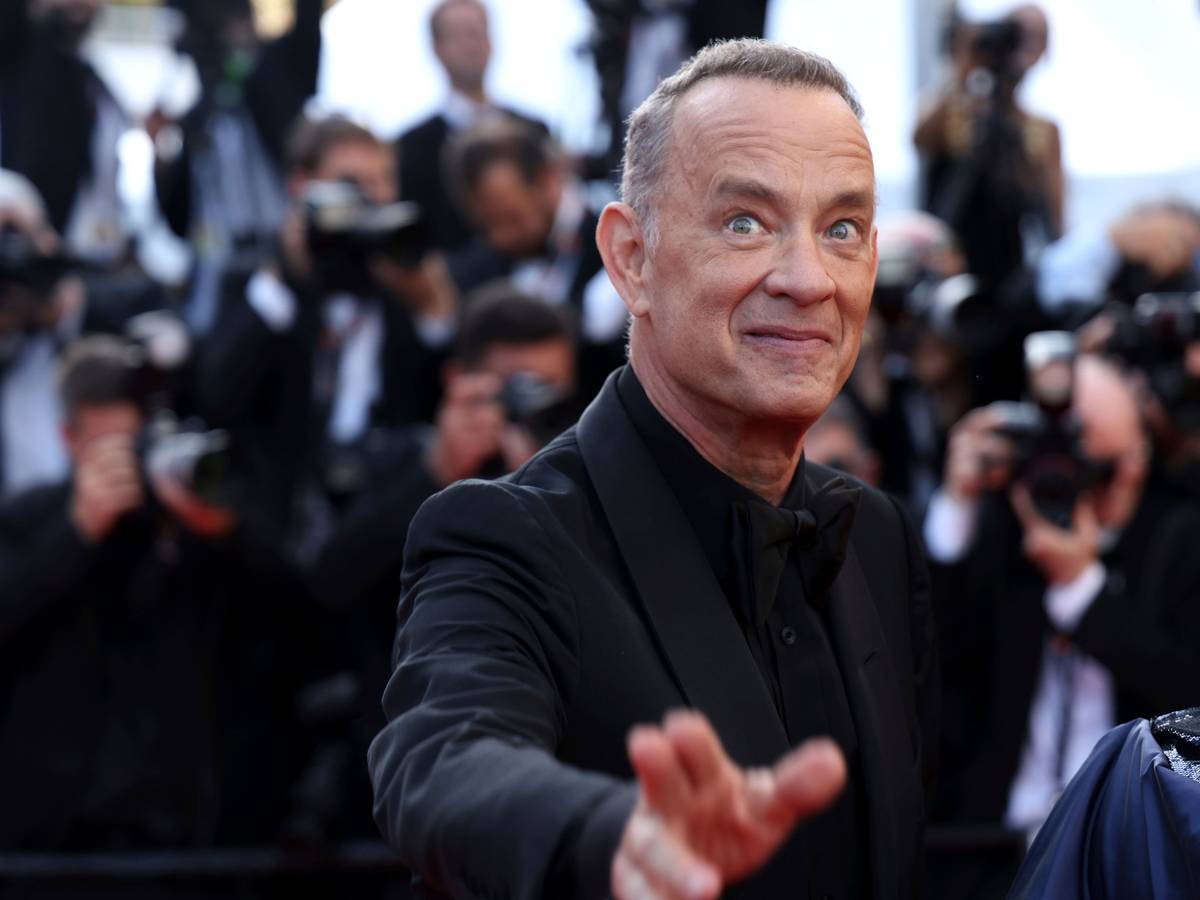 Tom Hanks, hier am 25. Mai bei der Premiere des Films „Elvis“ während den 75. internationalen Filmfestspielen in Cannes, besorgte seine Fans.