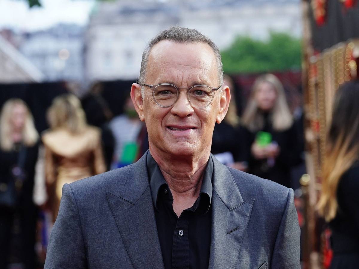 Schauspieler Tom Hanks, hier am 31. Mai in London, sorgte für Entsetzen.