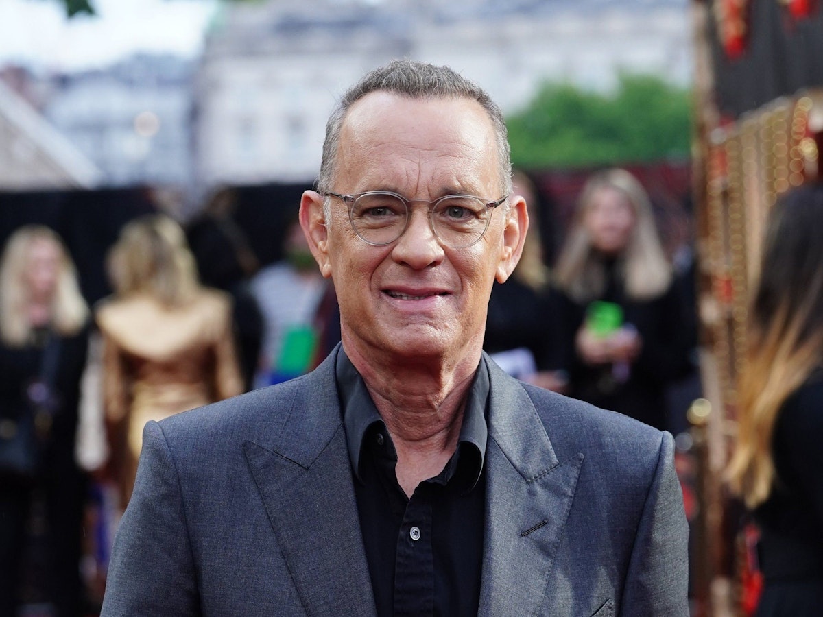 Schauspieler Tom Hanks, hier am 31. Mai in London, sorgte für Entsetzen.