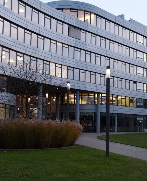 Zentrale der Rhein-Energie am Parkgürtel in Köln-Ehrenfeld.