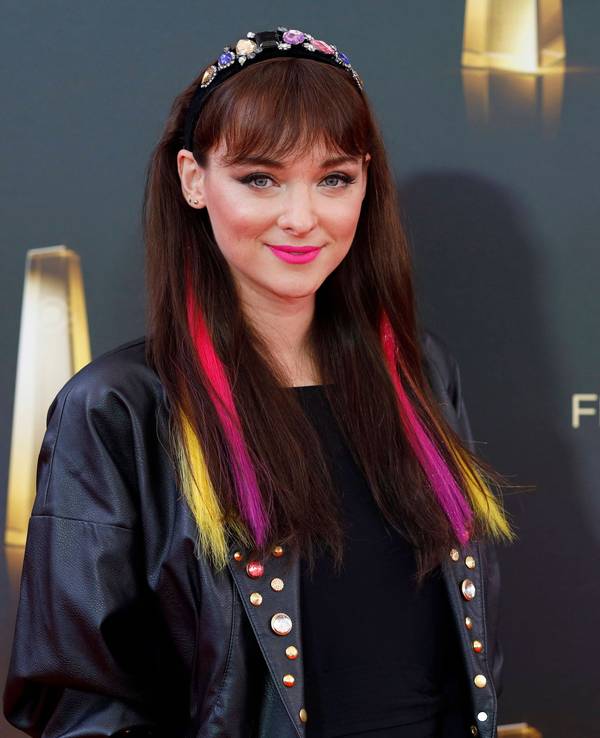 Larissa Rieß bei der Verleihung des Deutschen Fernsehpreises 2021 im Tanzbrunnen. Köln, 16.09.2021