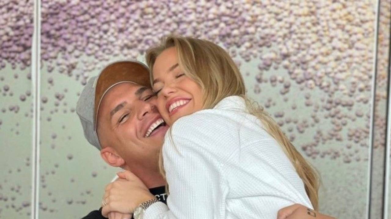 Pietro Lombardi trat am 2. September 2023 bei „Schlag den Star“ gegen Christ Tall an. Mit dabei: seine Laura. Unser Foto zeigt die beiden auf einem Instagram-Post (Archivbild).