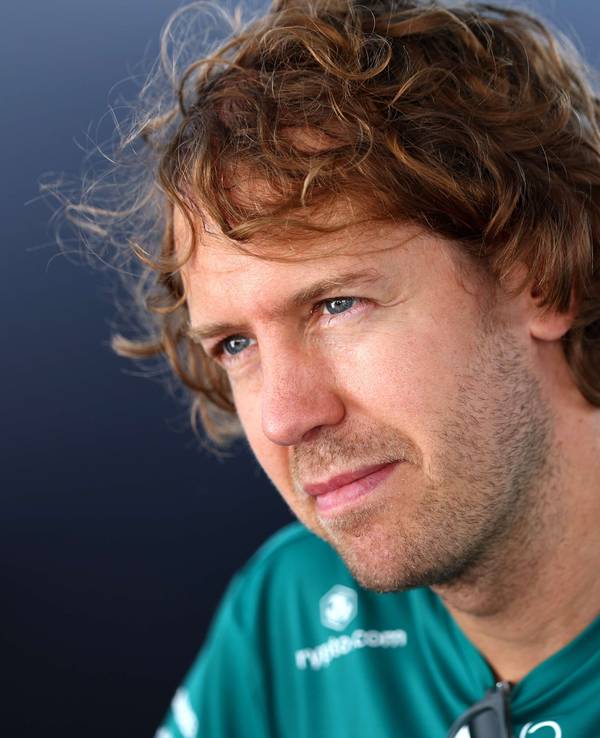 Sebastian Vettel beim Mediengespräch in Montréal