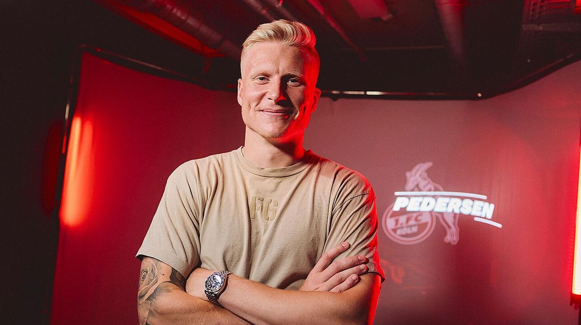Kristian Pedersen posiert am Freitag, 17. Juni 2022 im Geißbockheim