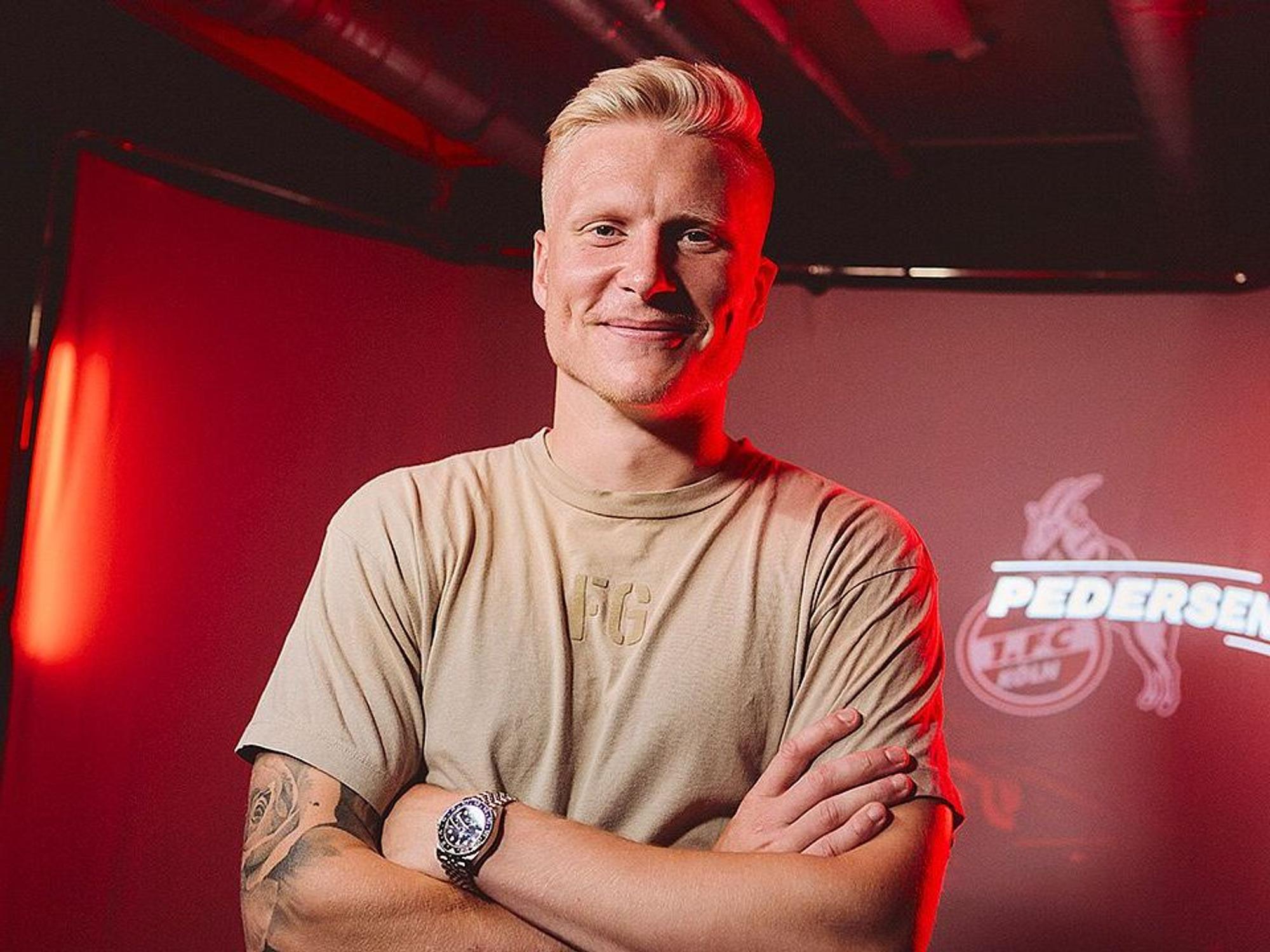 Kristian Pedersen posiert am Freitag, 17. Juni 2022 im Geißbockheim