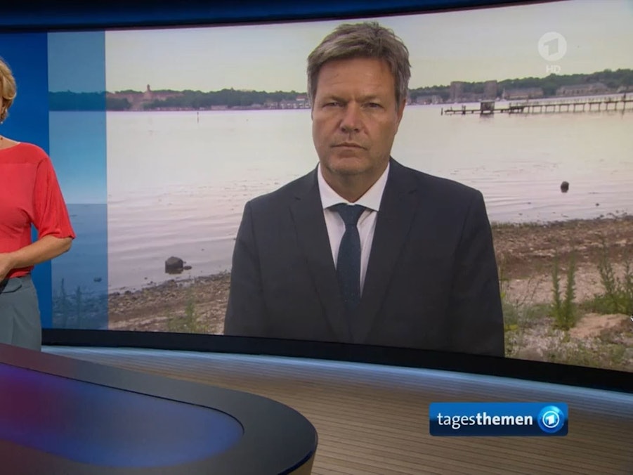 Im Gespräch mit Caren Miosga erklärte Wirtschaftsminister Robert Habeck (Grüne) am Donnerstag, dass notfalls auch gesetzlich dafür gesorgt werden müsse, dass Gas eingespart wird.