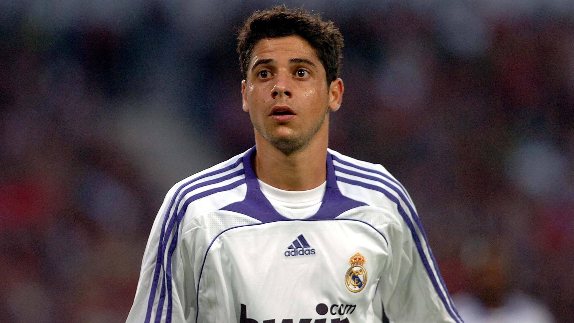 Der brasilianische Rechtsverteidiger Cicinho im Trikot von Real Madrid – Hier bei einem Spiel am 31. Juli 2022.