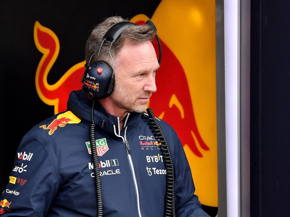 Christian Horner mit ernster Miene kurz vor dem Qualifying vor dem Großen Preis von Kanada in Montreal.