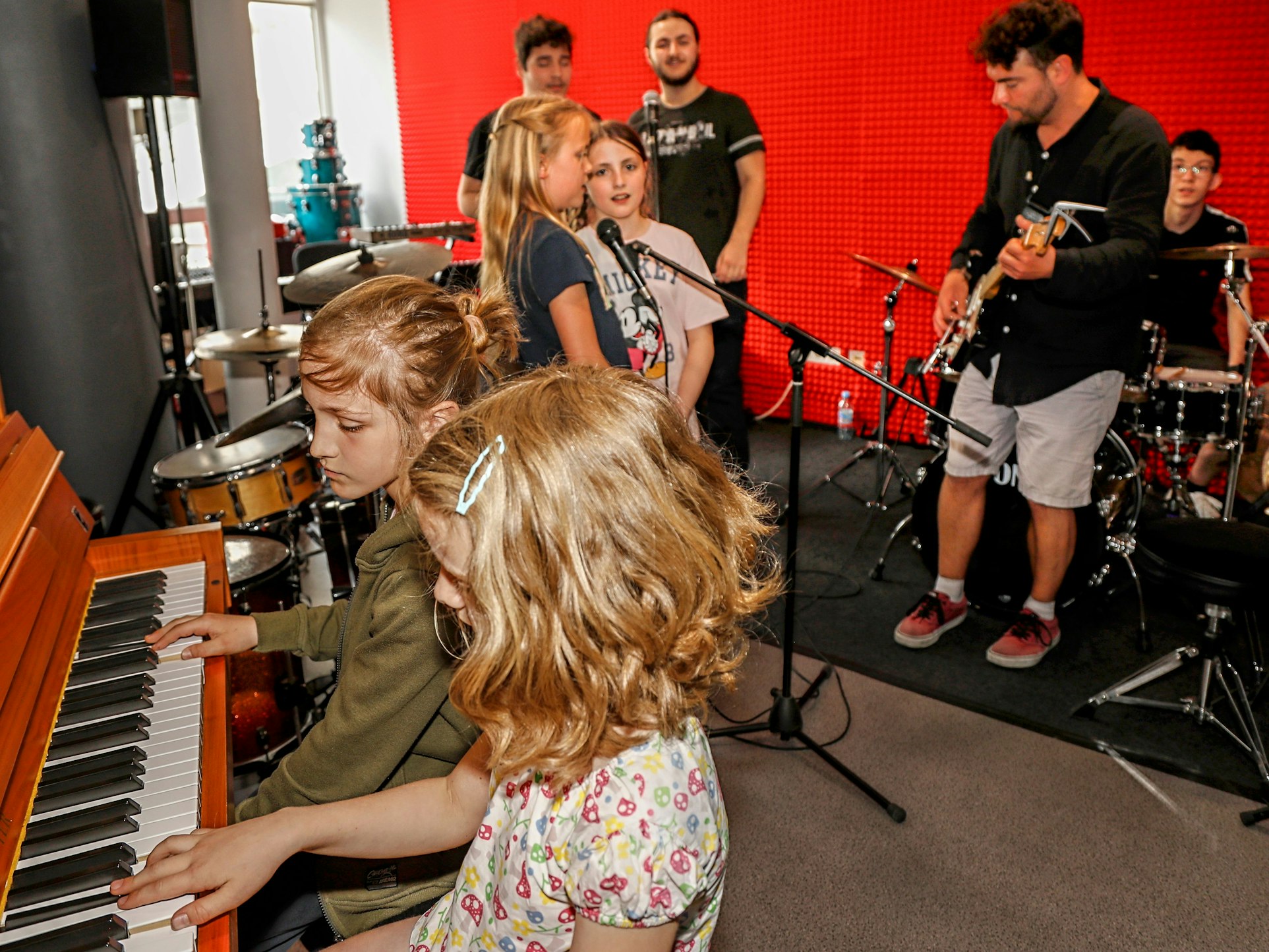 Paul Lettieri und die Colona Kids.
