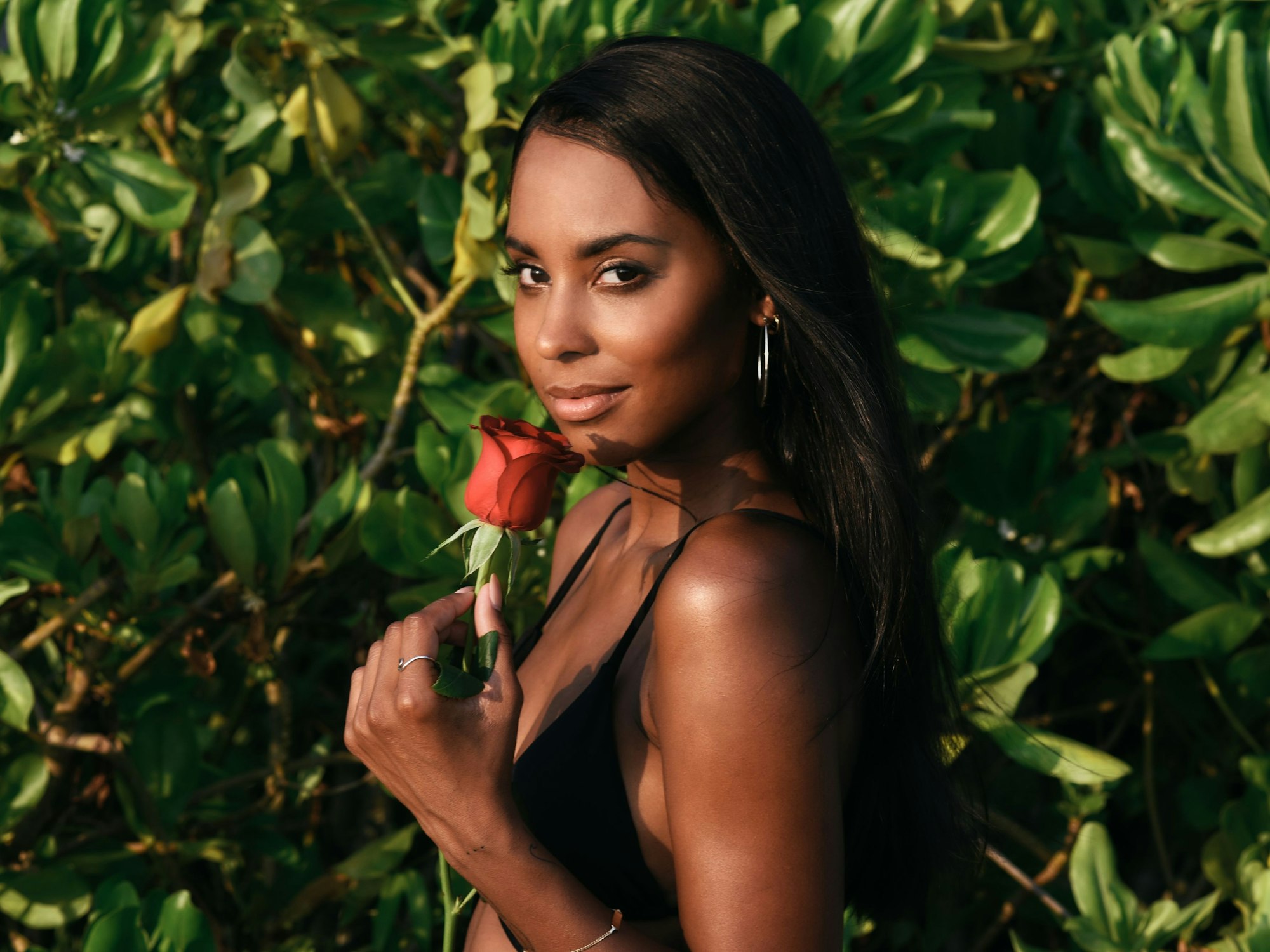 ARCHIV - Sharon Battiste ist die neue RTL-«Bachelorette» (undatierte Aufnahme). Sie wird ab 15. Juni 2022 (20.15 Uhr) bei RTL die Rosen verteilen. (zu dpa "Bumms in der Bude: Neue «Bachelorette»-Staffel startet") +++ dpa-Bildfunk +++