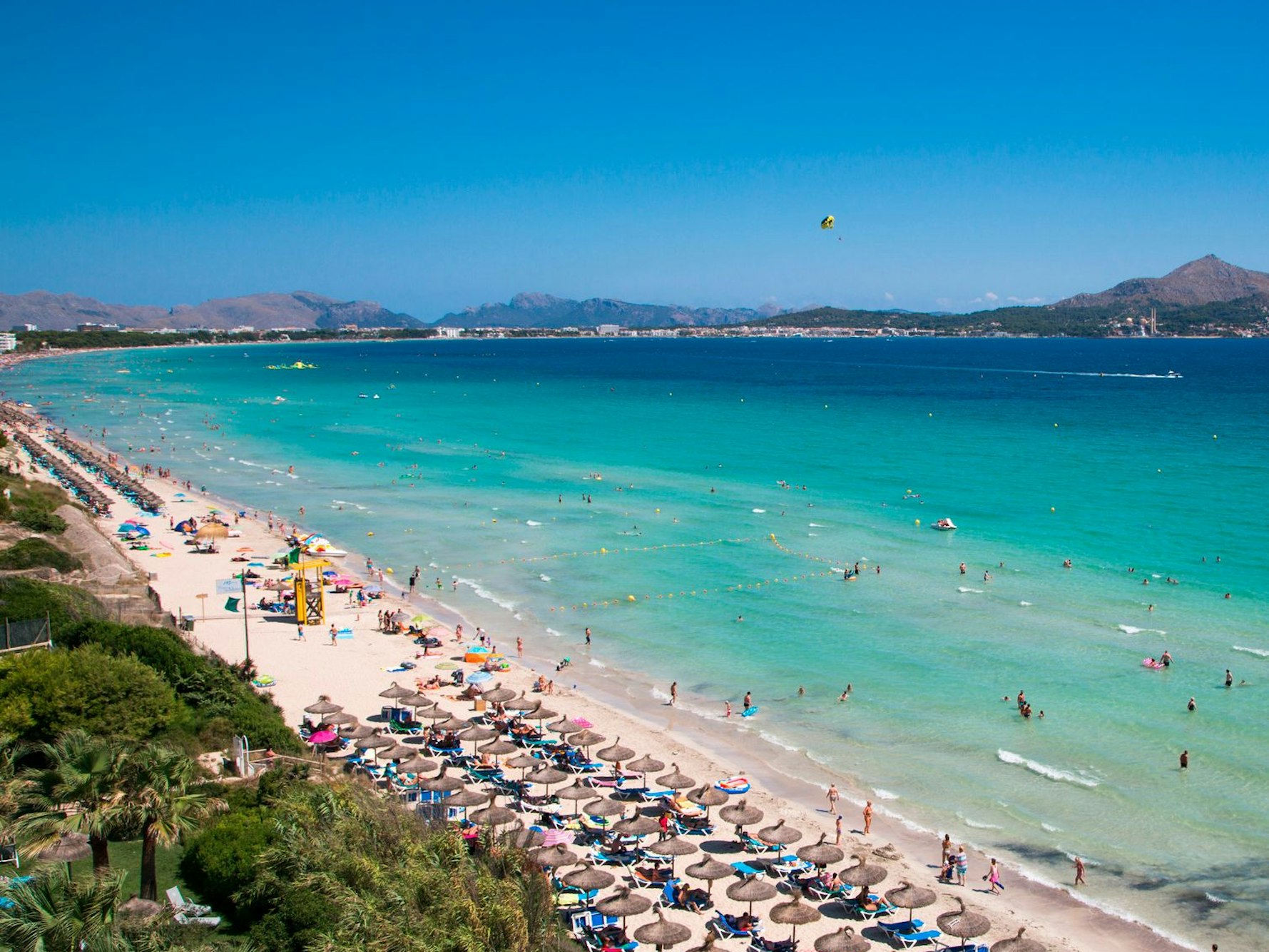Der Playa de Muro ist zwar sehr touristisch, aber dennoch ein echter Traumstrand.