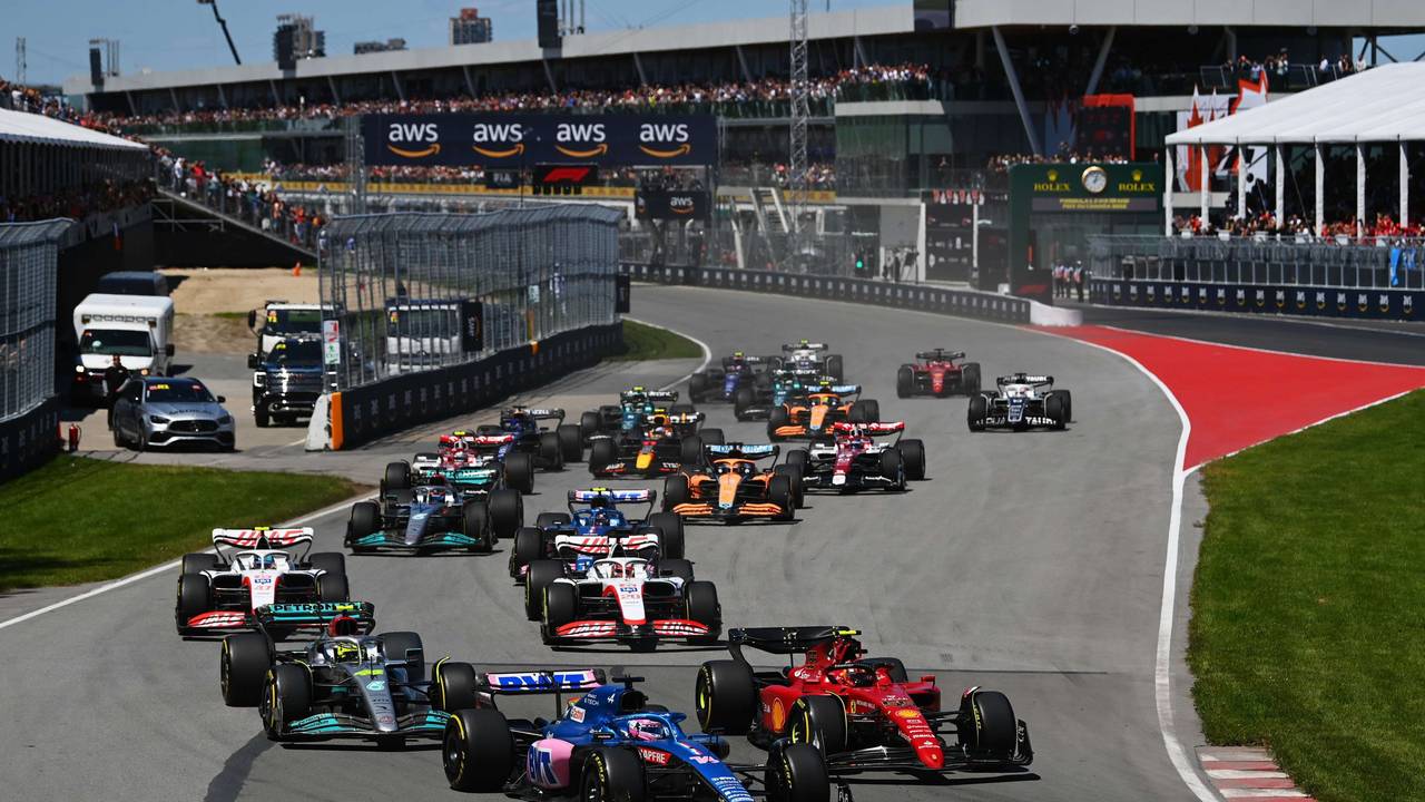 Der Start beim Rennen der Formel 1 in Kanada. Rollt die Königsklasse des Motorsports bald auch durch Madrid?