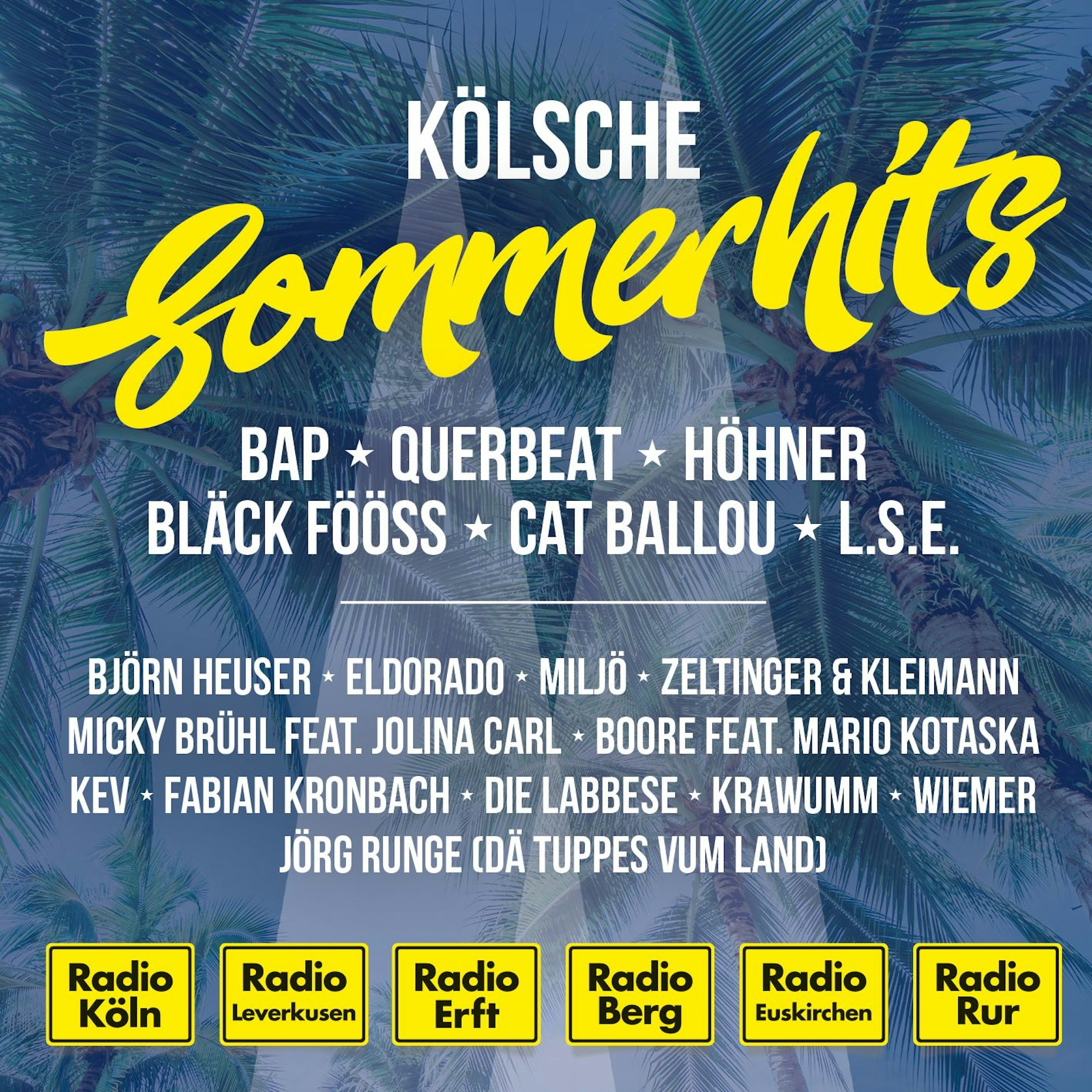 Das Album-Cover der Sommerhits von SpectaColonia.