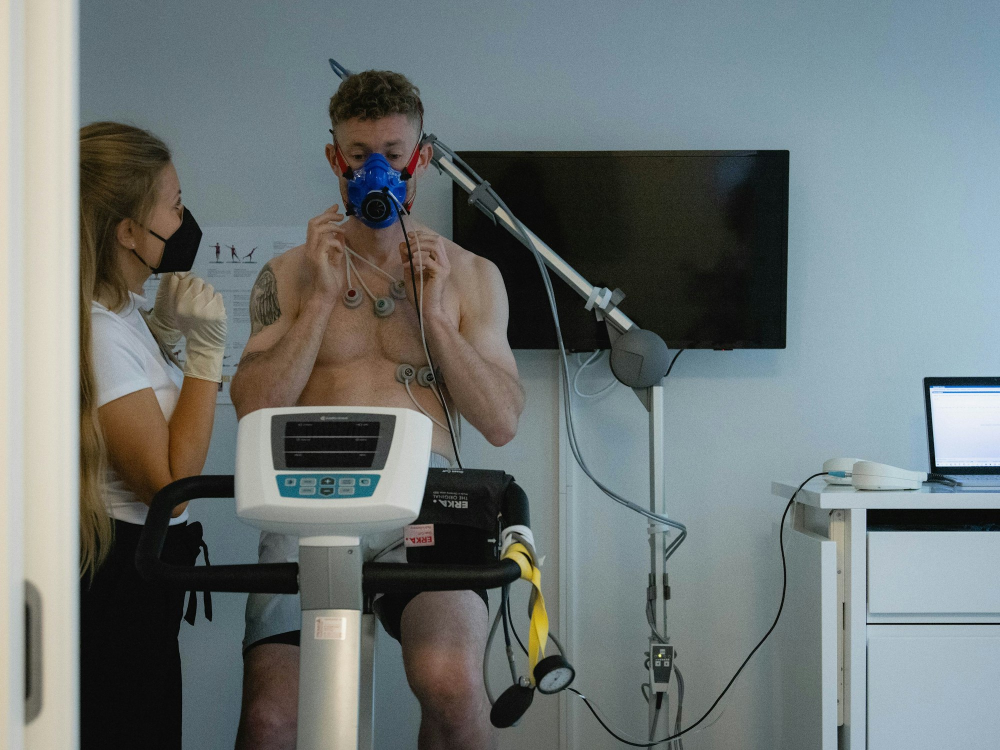 Florian Kainz am Freitag (24. Juni 2022) in der MediaPark-Klinik.