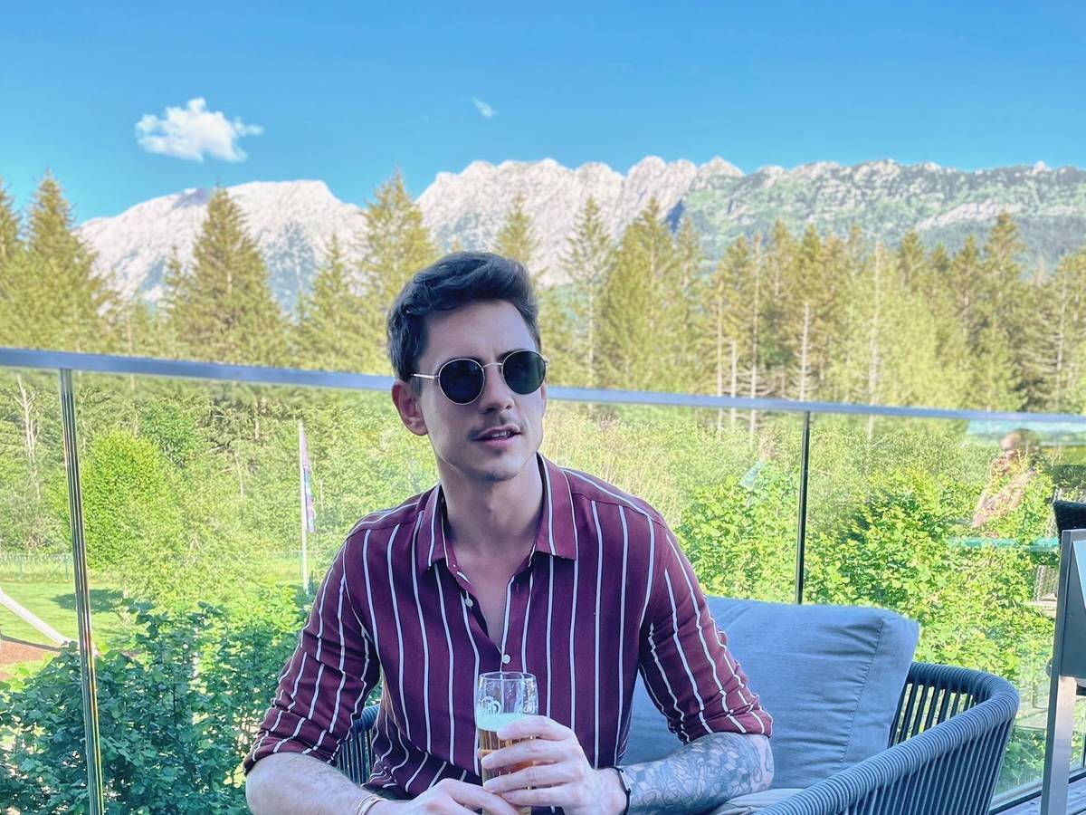 Ex-„Big Brother“-Teilnehmer Pat Ende Juni 2022 in Österreich. Der Influencer verschwieg seine Homosexualität viele Jahre vor seiner Familie.
