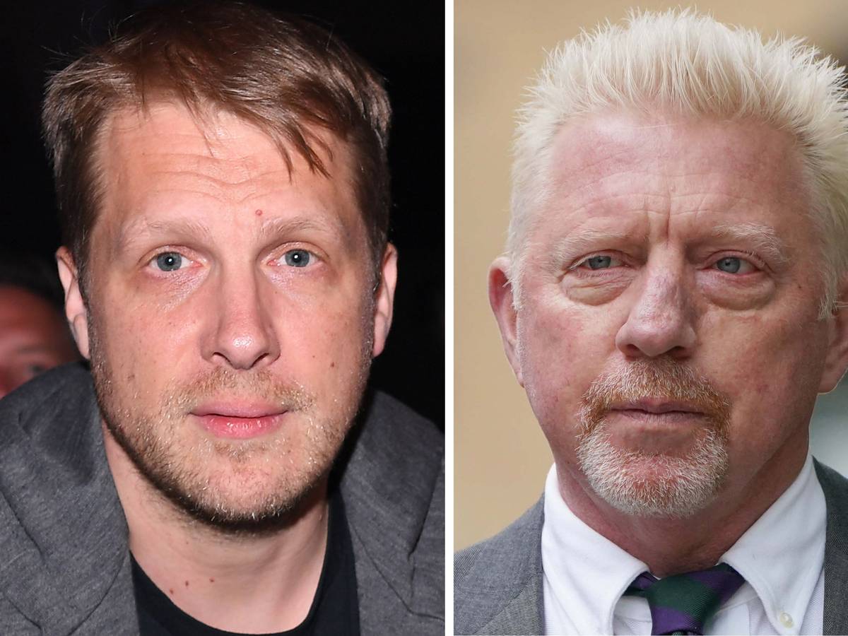 Tennis-Star Boris Becker (r., hier zu sehen am 29. April vor Gericht) klagt gegen Comedian Oliver Pocher (hier zu sehen am 26. März bei einem Box-Event).