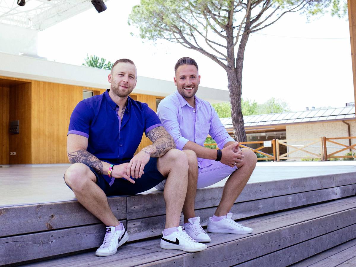 Dennis (li.) und Sascha