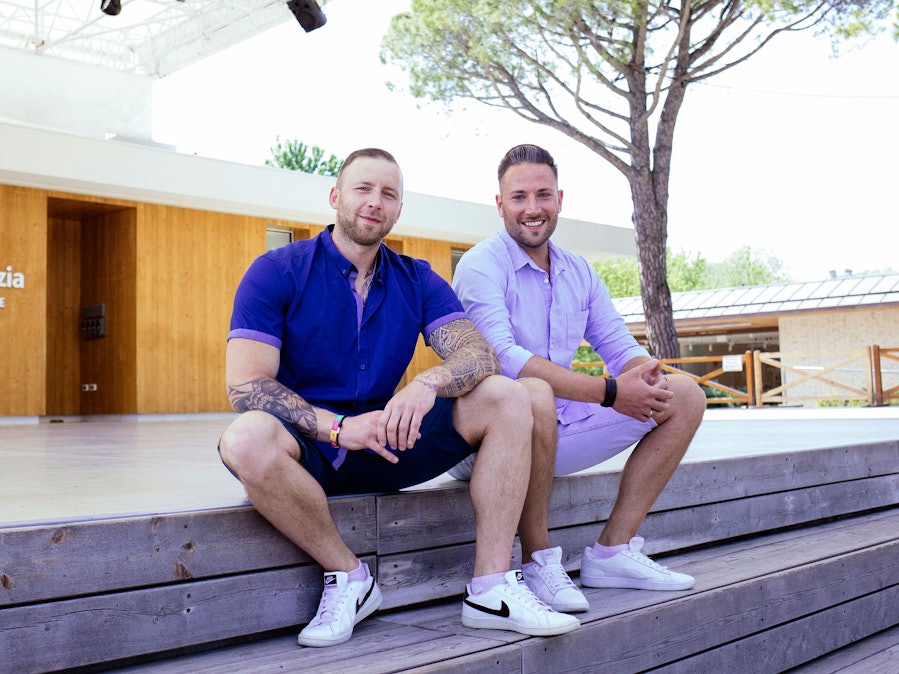 Dennis (li.) und Sascha