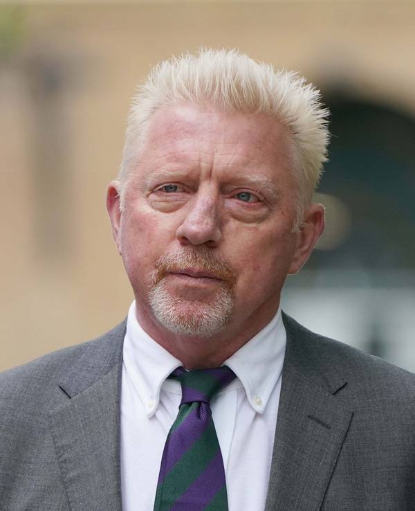 Boris Becker trifft zur Urteilsverkündung am Londoner Southwark Crown Court ein.