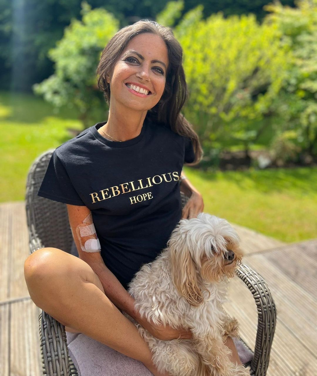 BBC-Moderatorin Deborah James, hier auf einer Instagram-Aufnahme vom 1. Juni 2022, hat den Kampf gegen den Krebs verloren. Sie wurde nur 40 Jahre alt.