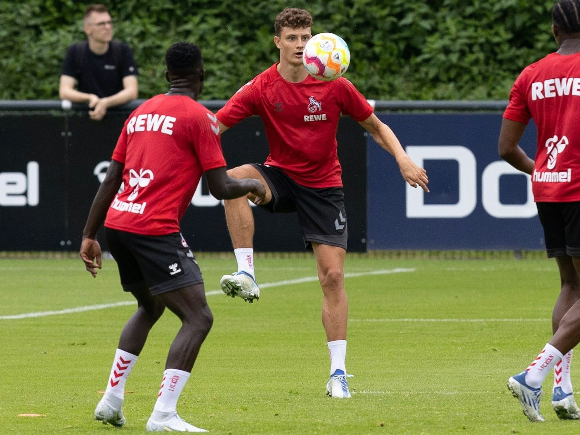 Eric Martel im Training des 1. FC Köln.