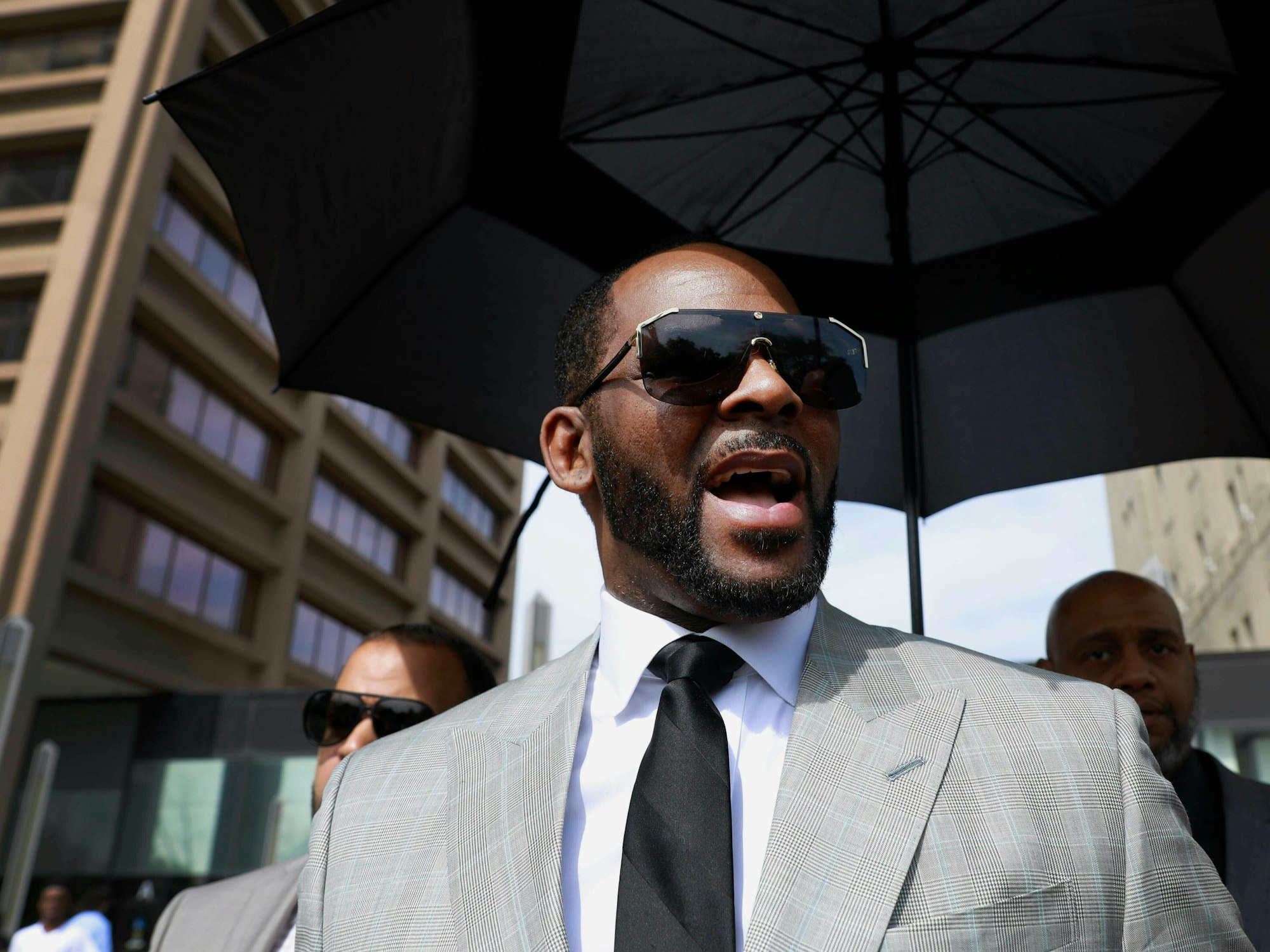 R. Kelly, hier am 6. Juni 2019 in Chicago, wurde zu 30 Jahren Haft verurteilt.