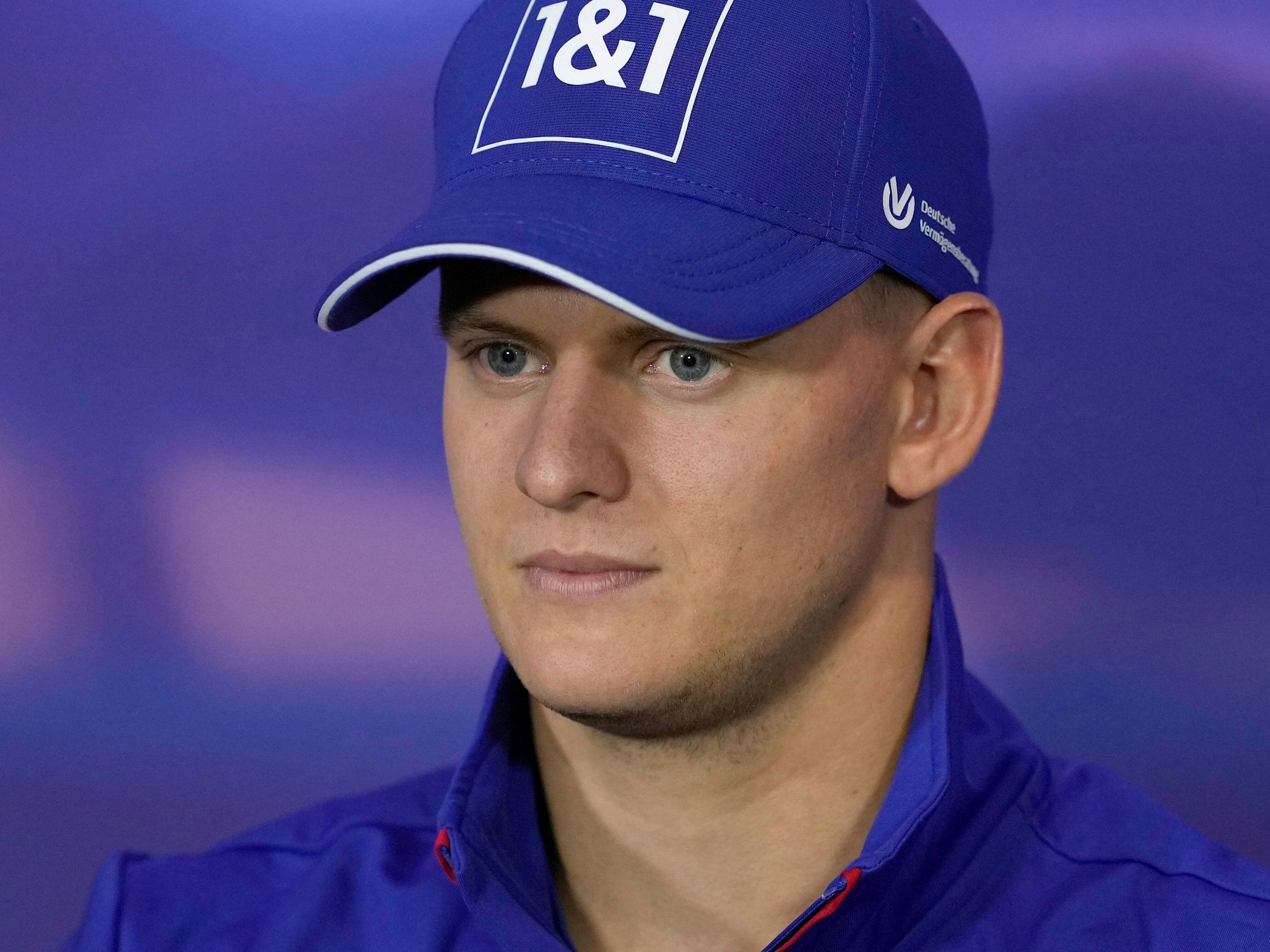 Mick Schumacher am 30. Juni 2022. The British F1 Grand Prix is held on Sunday July 3,2022. (AP Photo/Matt Dunham)