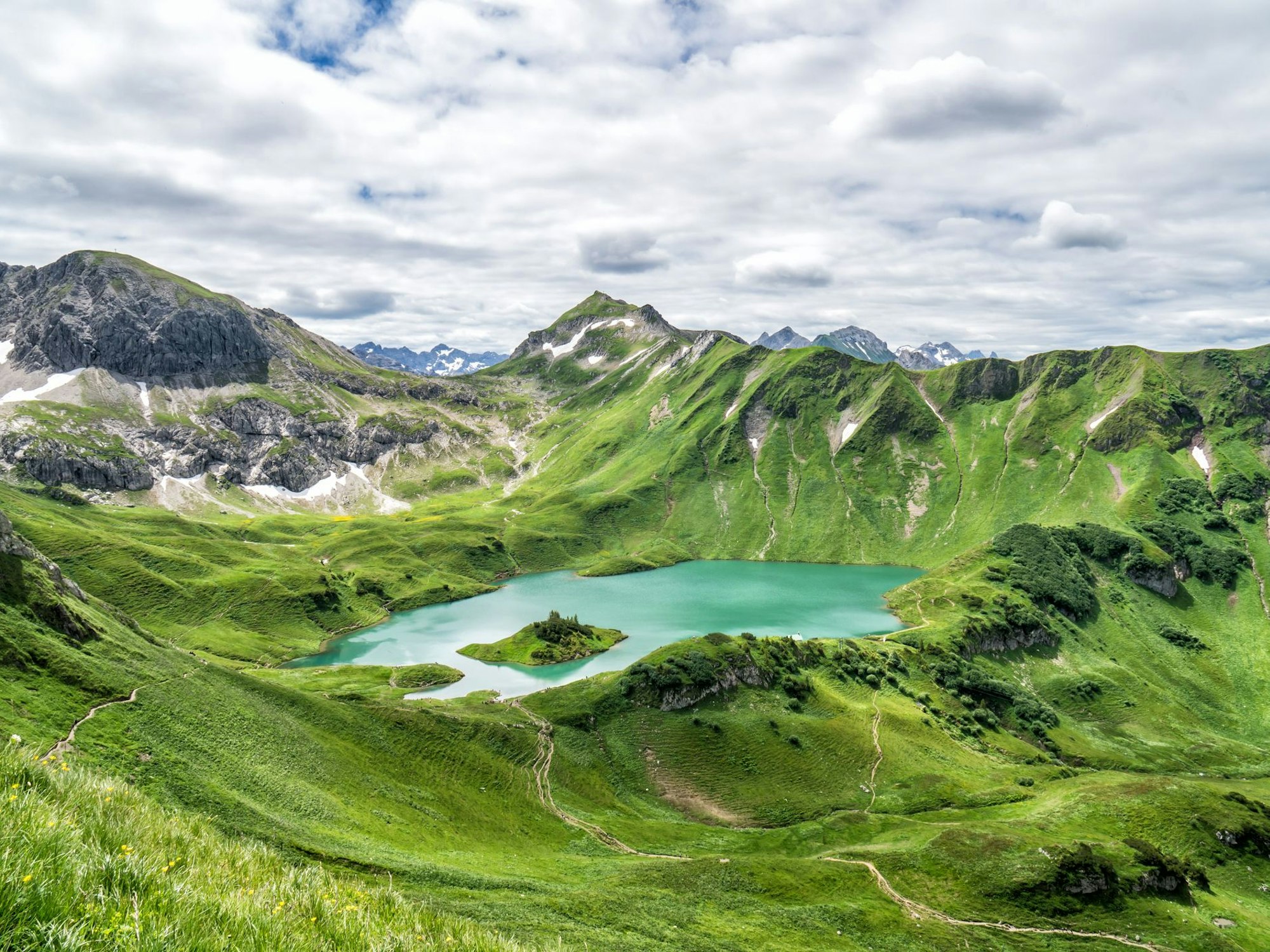 Der Schrecksee lässt sich nur zu Fuß erreichen.