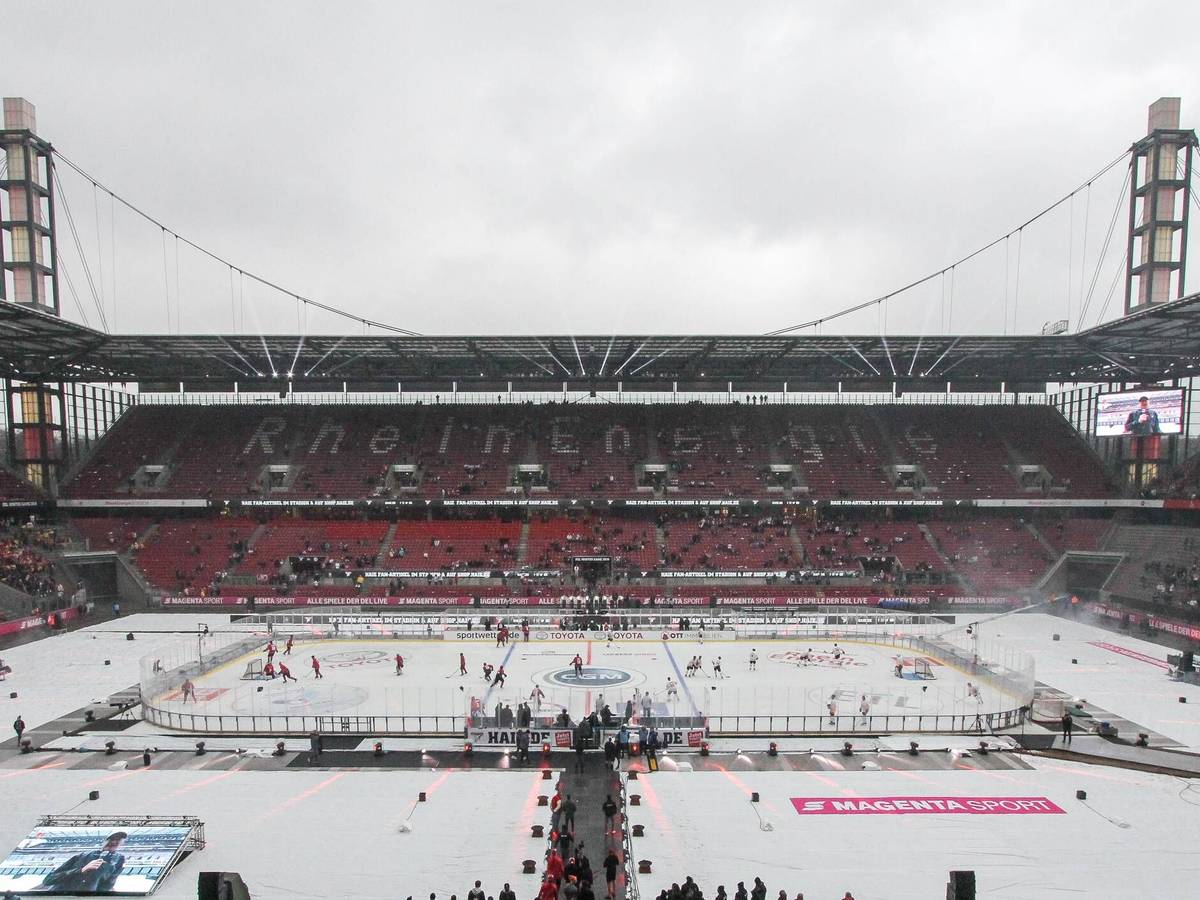 Wintergame 2019: Kölner Haie gegen. Düsseldorfer EG – Blick ins Stadion.