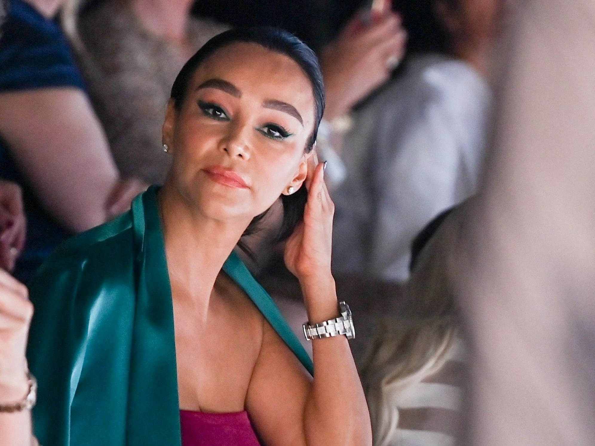 Verona Pooth (hier 2021 in bei der Fashion Week in Berlin) hat sich freizügig auf Instagram gezeigt.