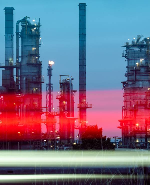 Die Bundesnetzagentur befürchtet ein baldiges Total-Aus bei russischem Gas. Unser Foto zeigt die Raffinerie in Leuna.