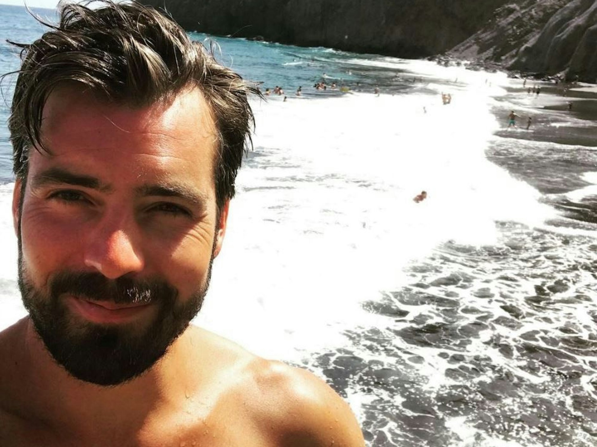 Max Oppel vom Sat.-Frühstücksfernsehen teilte dieses Selfie am 26. Juli 2020 auf seinem privaten Instagramprofil, das aber öffentlich ist.
Foto: instagram.com/max.oppel