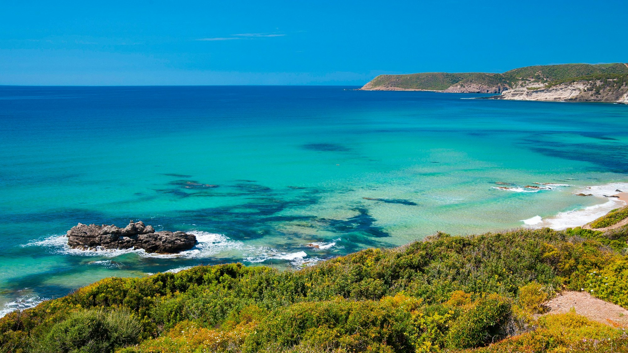 Die Costa Verde auf Sardinien - die italienische Insel ist ein beliebtes Urlaubziel gerade für Familien.
