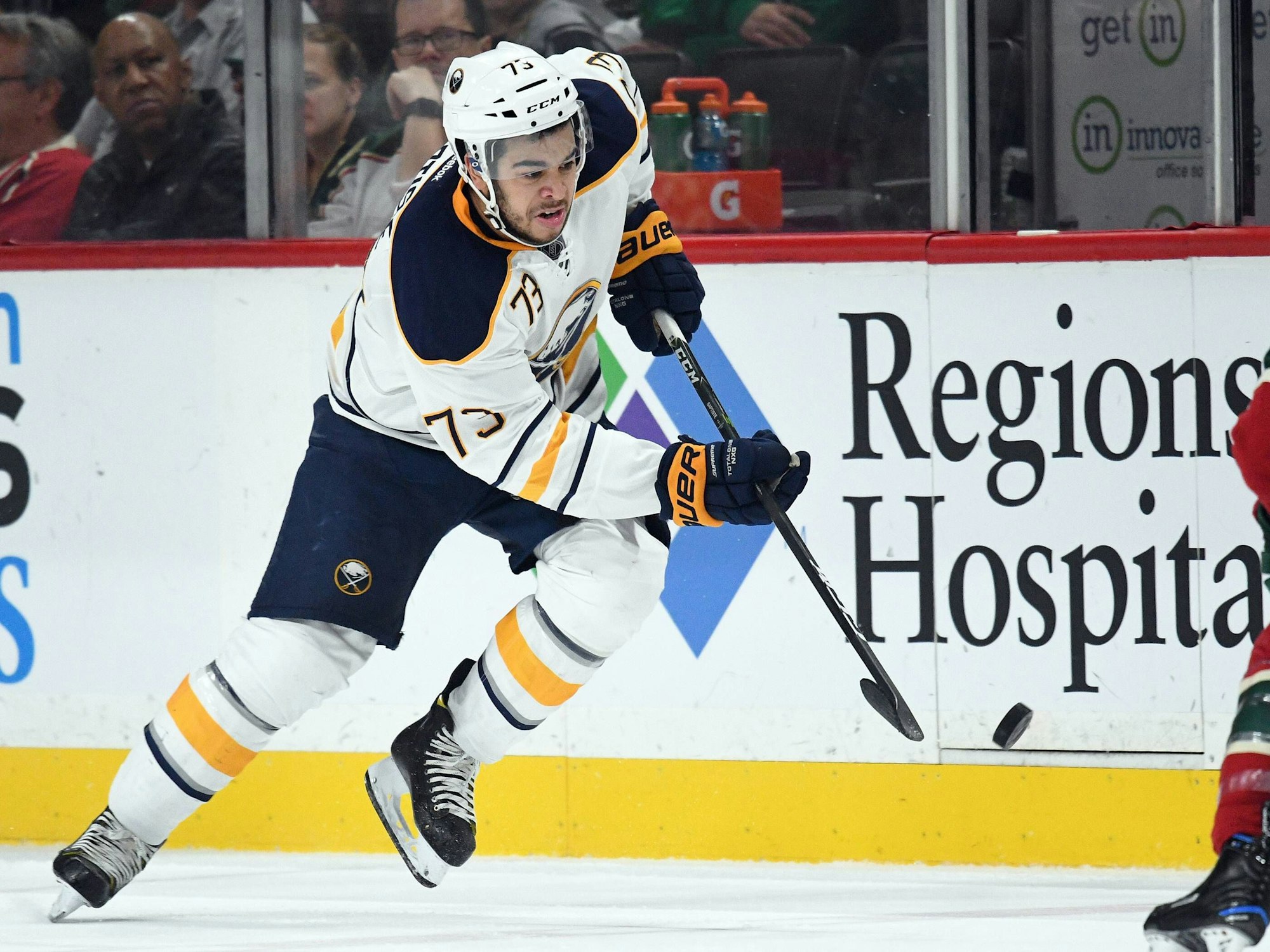 Nick Baptiste in Aktion.