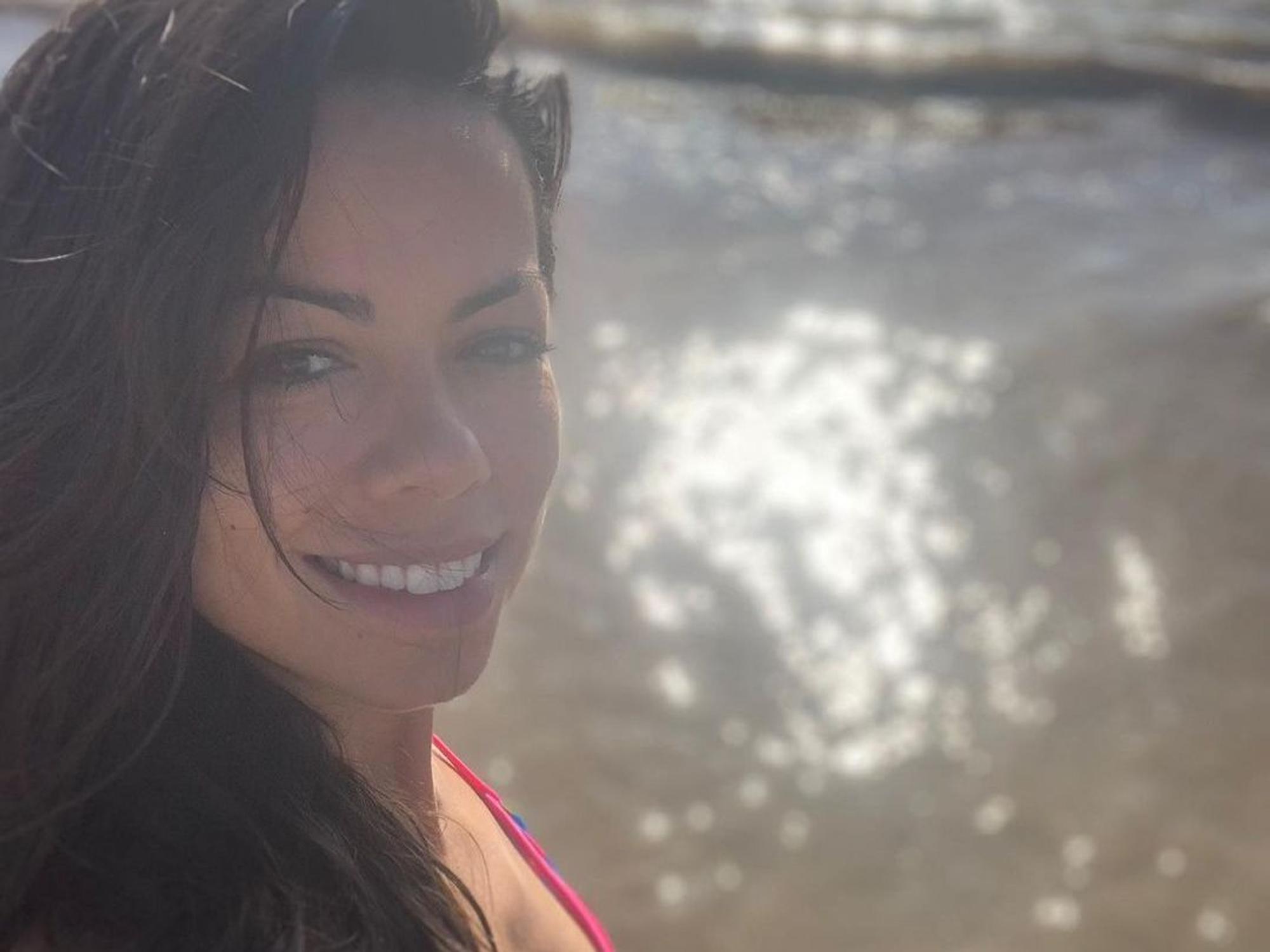 Fernanda Brandao, hier auf einem Instagram-Selfie vom Juli 2020, ist bei der Geburt ihrer Tochter durch die Hölle gegangen.