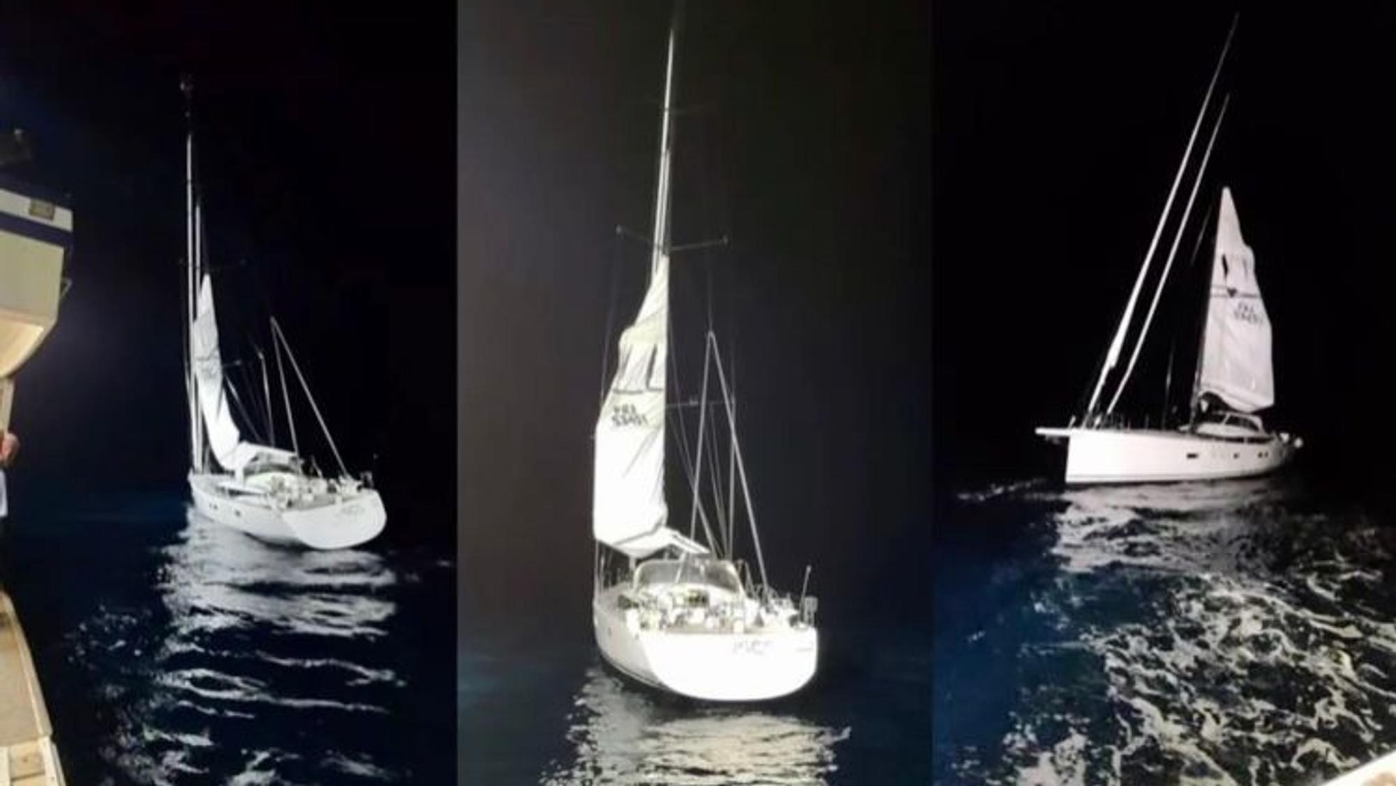 Das Segelschiff Escape der deutschen verunglückten Personen Annemarie und Volker Frank.