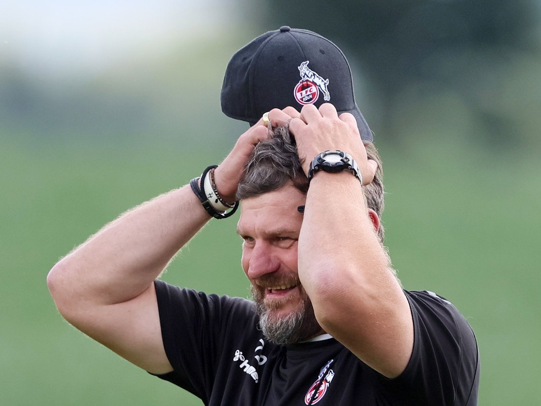 1. FC Köln, Trainingslager Donaueschingen, Training, Steffen Baumgart (1. FC Köln), 05.07.2022, Bild: Herbert Bucco