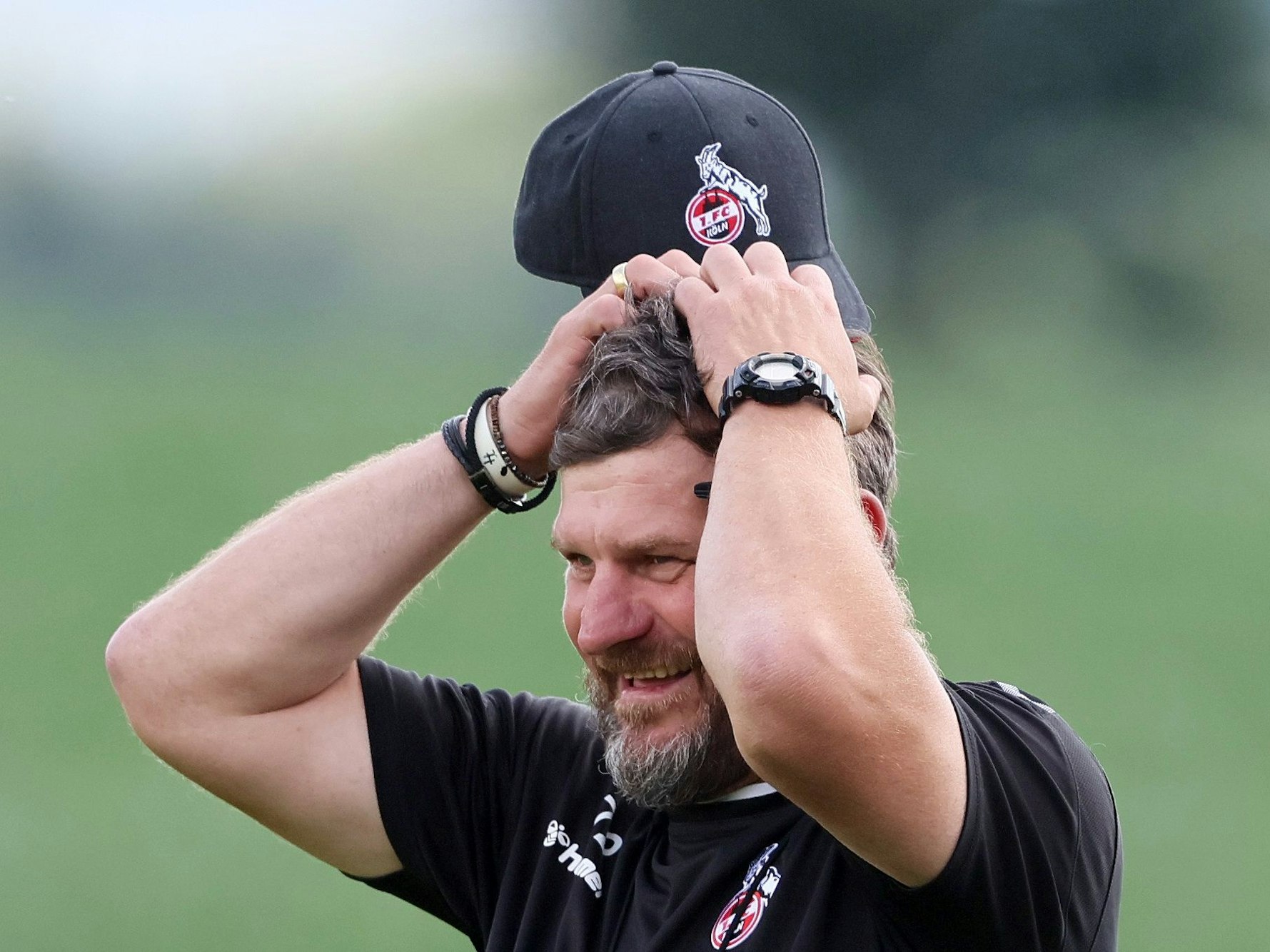 1. FC Köln, Trainingslager Donaueschingen, Training, Steffen Baumgart (1. FC Köln), 05.07.2022, Bild: Herbert Bucco