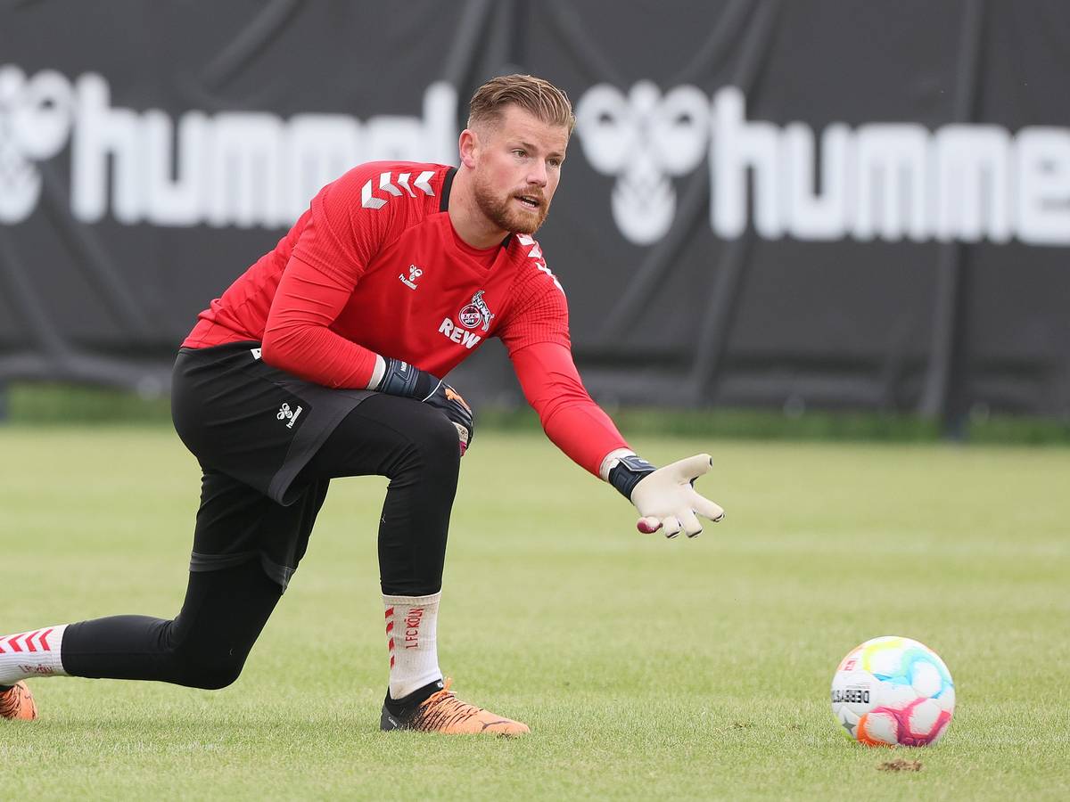 FC-Keeper Timo Horn am 7. Juli 2022 im Trainingslager in Donaueschingen