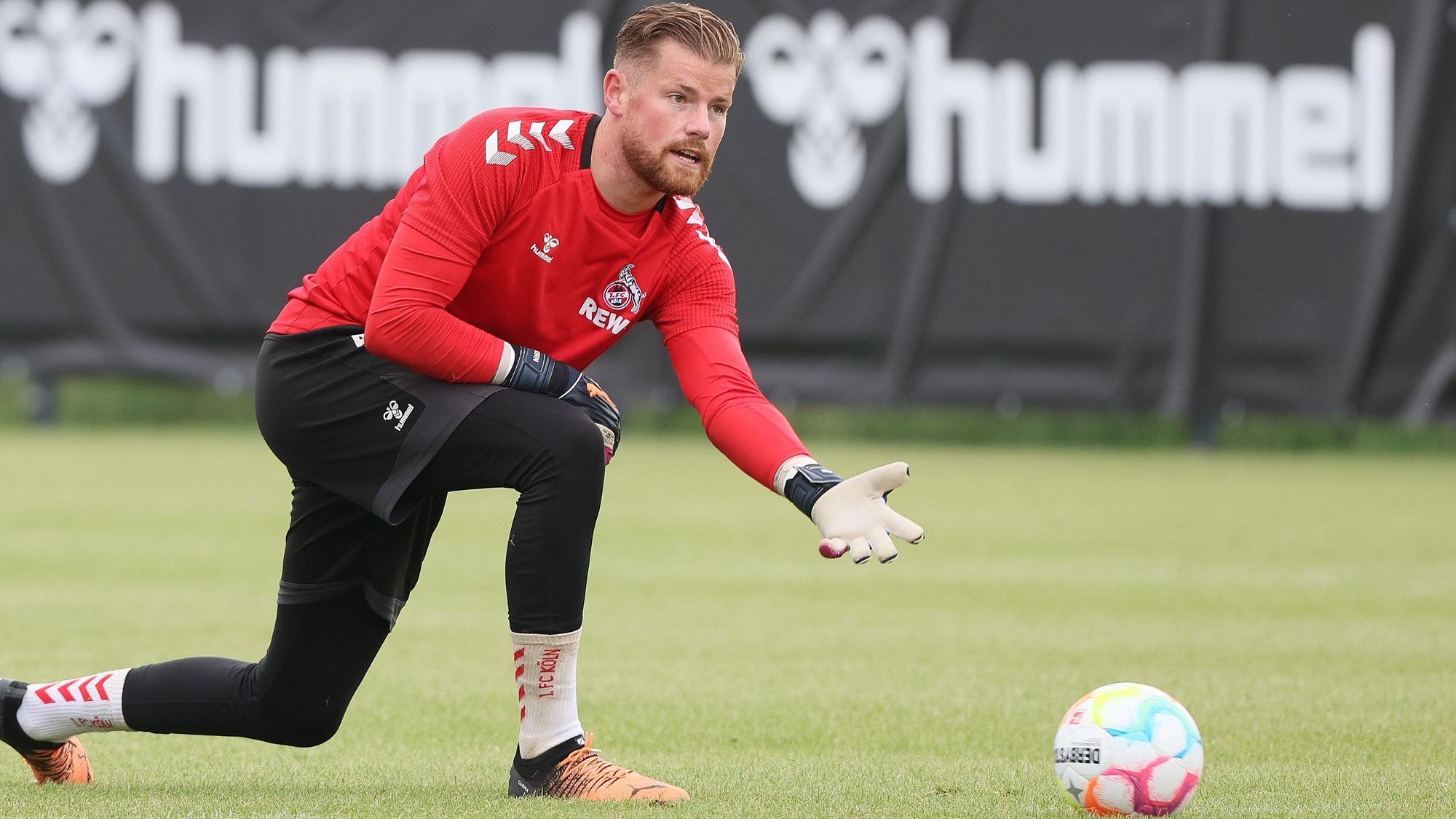FC-Keeper Timo Horn am 7. Juli 2022 im Trainingslager in Donaueschingen