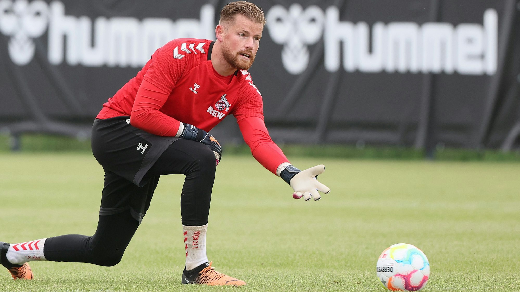 FC-Keeper Timo Horn am 7. Juli 2022 im Trainingslager in Donaueschingen