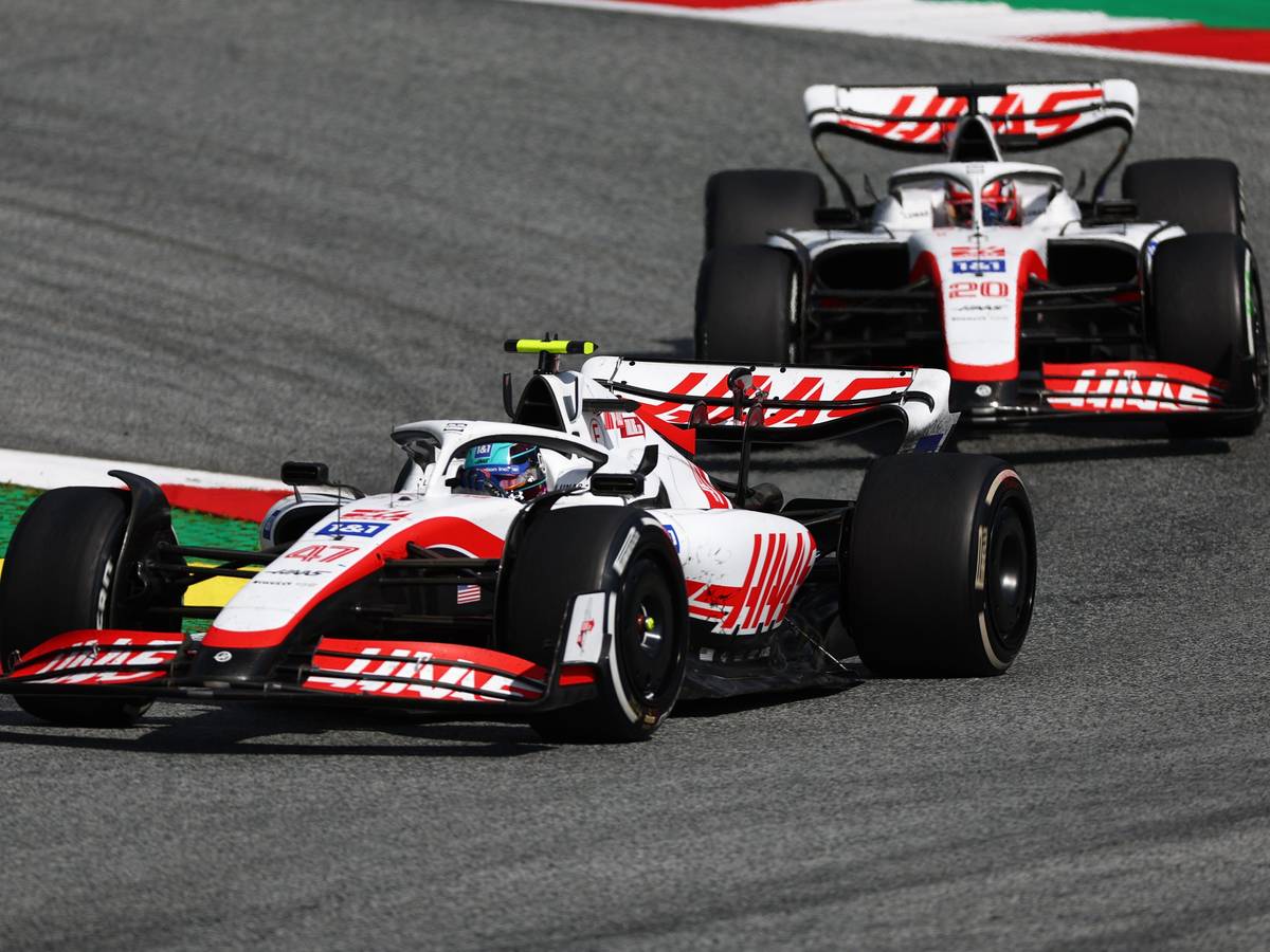 Mick Schumacher im Haas F1 VF-22.