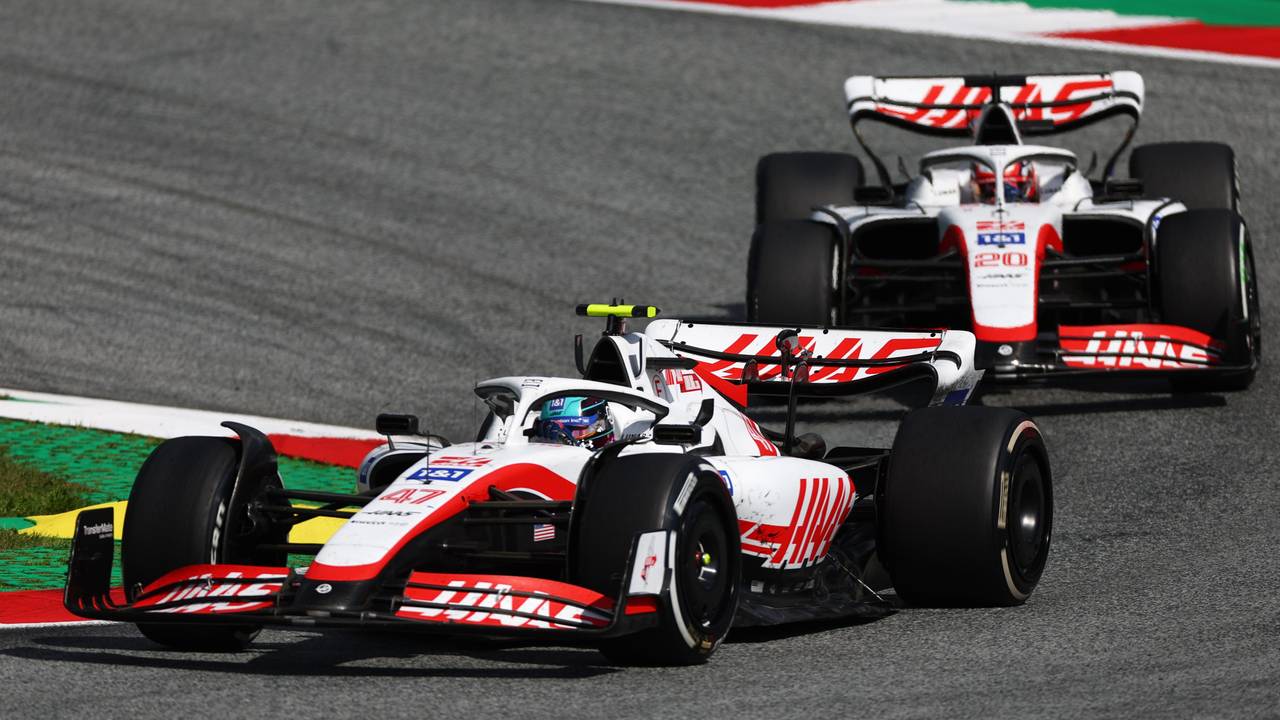 Mick Schumacher im Haas F1 VF-22.