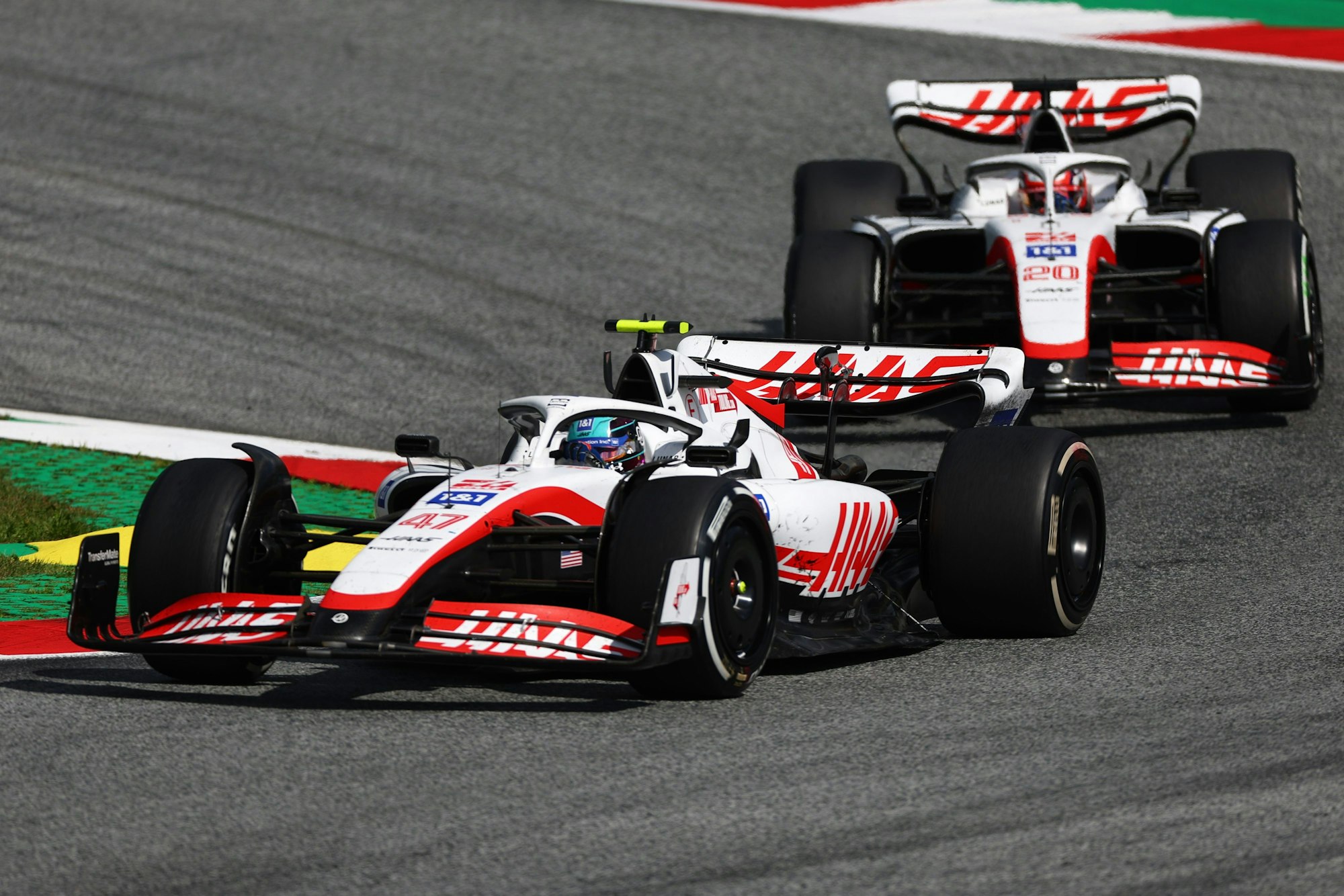 Mick Schumacher im Haas F1 VF-22.